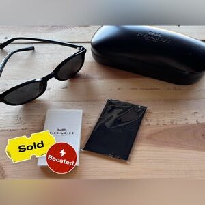 Coach Black Eyewear Frame